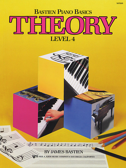 Bastien Piano Basics, Theory, Level 4