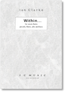 Clarke: Within - 7 flutes (4 C flutes, flt & picc, alto, bass)