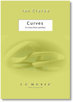Clarke: Curves - Three Flutes and Piano